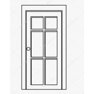 Двери классика